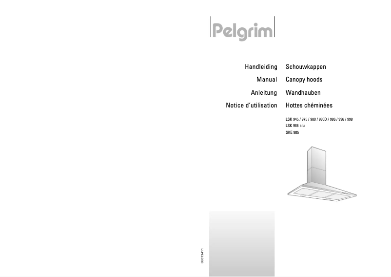 Imagen de la primera página del manual del dispositivo LSK 980