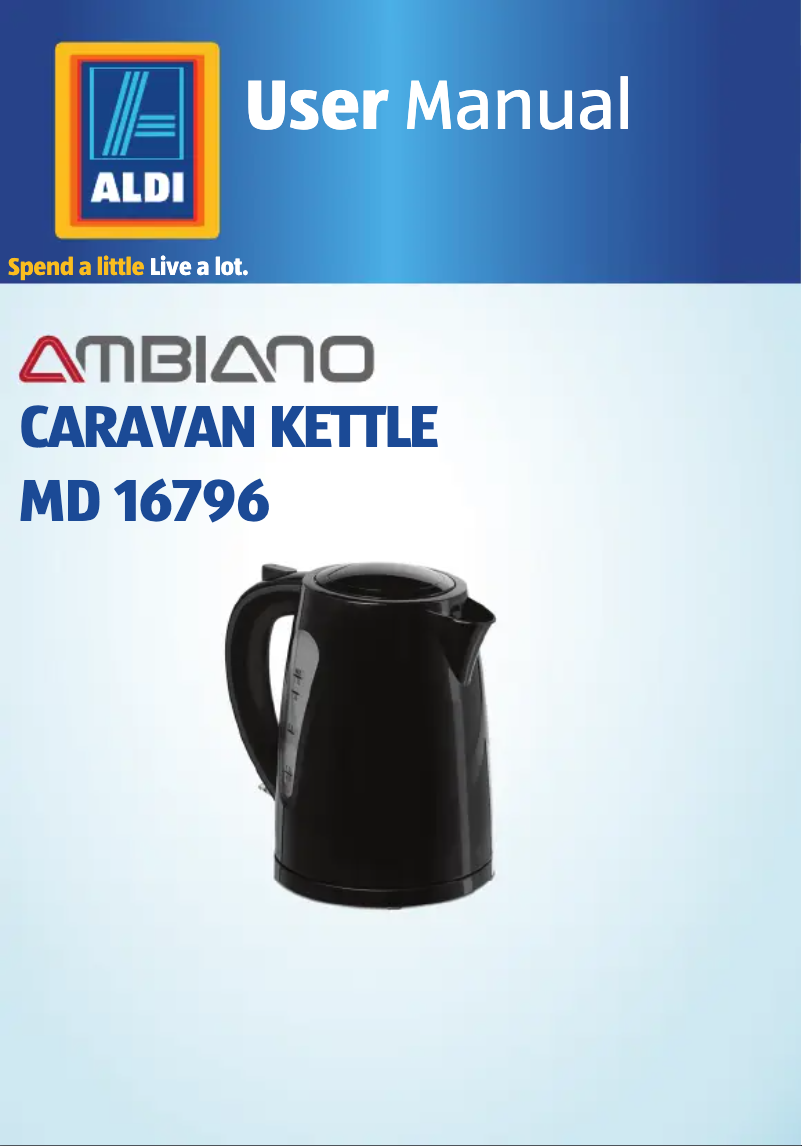 Página 1 del manual Manual de usuario Medion MD 16796