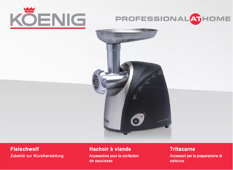 Página 1 del manual Manual de usuario Koenig B02139