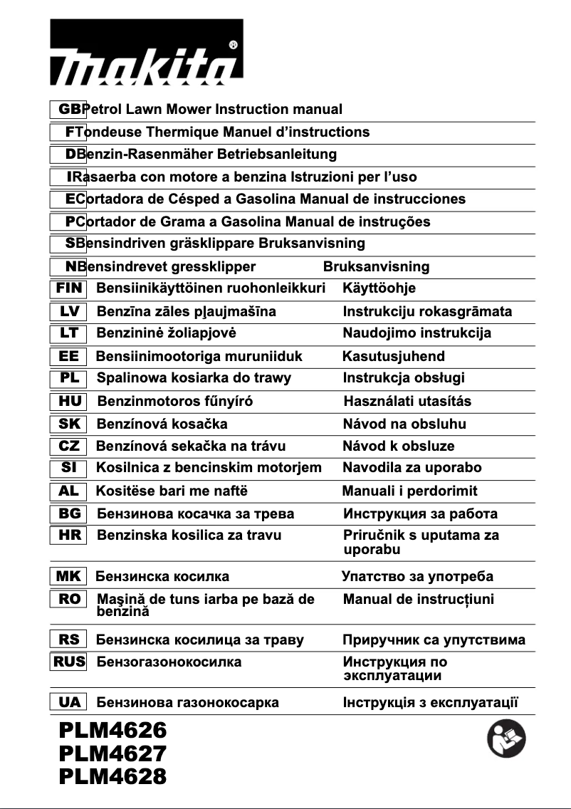 Imagen de la primera página del manual del dispositivo PLM4628
