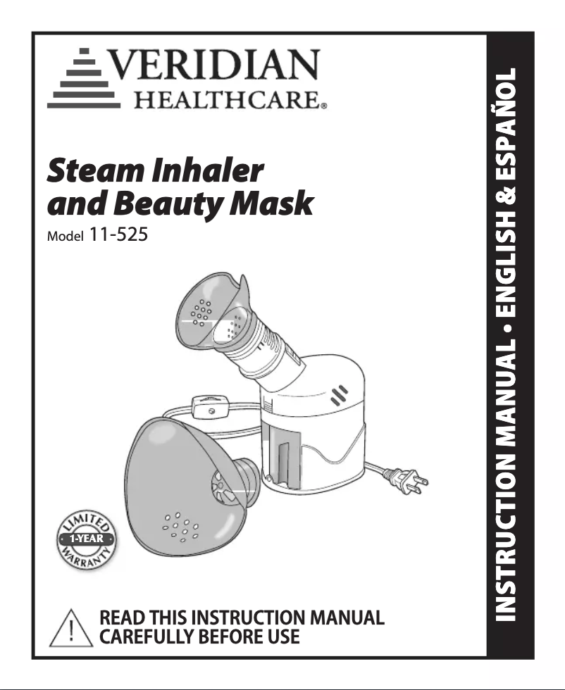Página 1 del manual Manual de usuario Veridian Healthcare 11-525