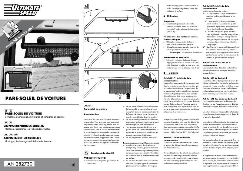 Imagen de la primera página del manual del dispositivo HG00548A