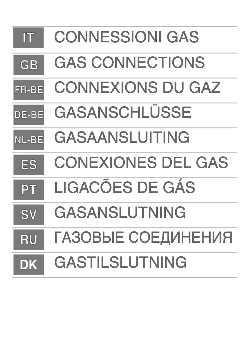 Página 1 del manual Folleto Smeg CX61VMLS8
