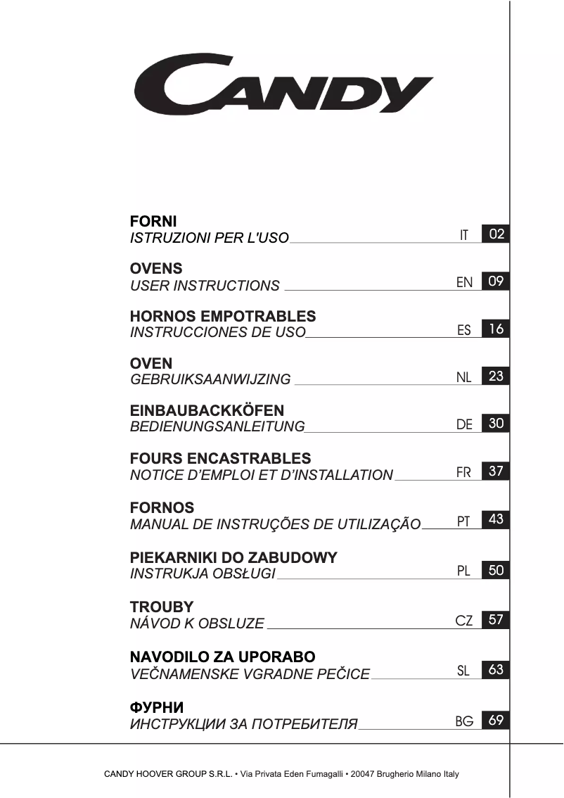 Imagen de la primera página del manual del dispositivo FCP645XL/E