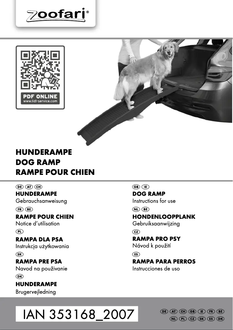 Imagen de la primera página del manual del dispositivo IAN 313415