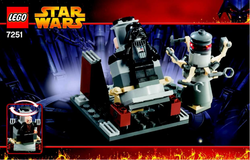Página 1 del manual Manual de usuario Lego Star Wars 7251