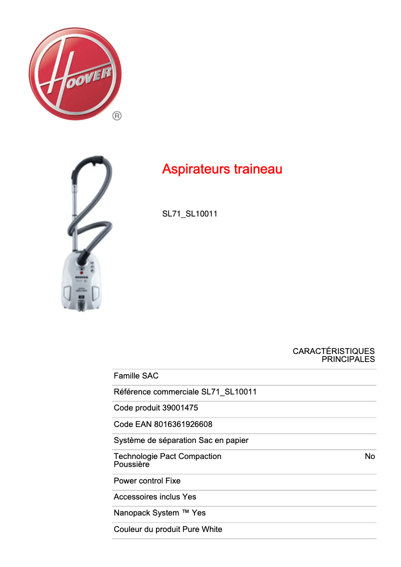 Imagen de la primera página del manual del dispositivo SL71_SL10011