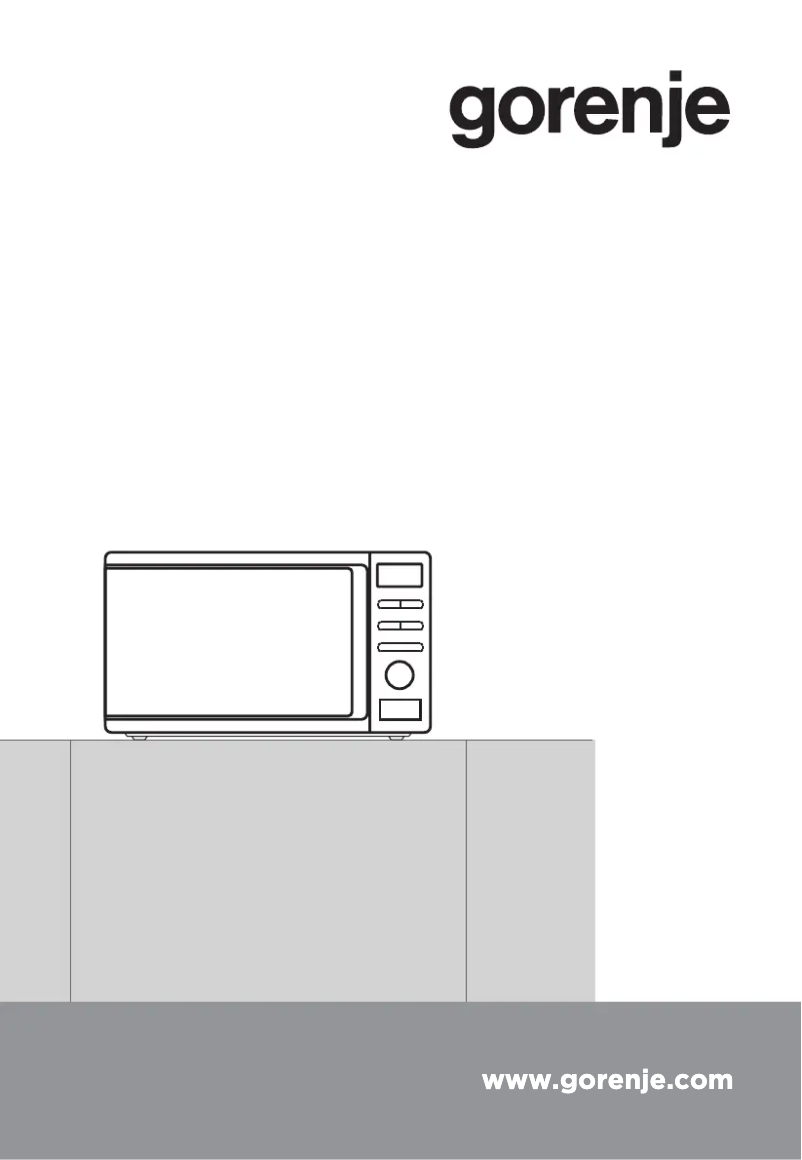 Página 1 del manual Manual de usuario Gorenje MMO20DWII