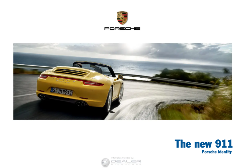 Página 1 del manual Manual de usuario Porsche 911 (2014)