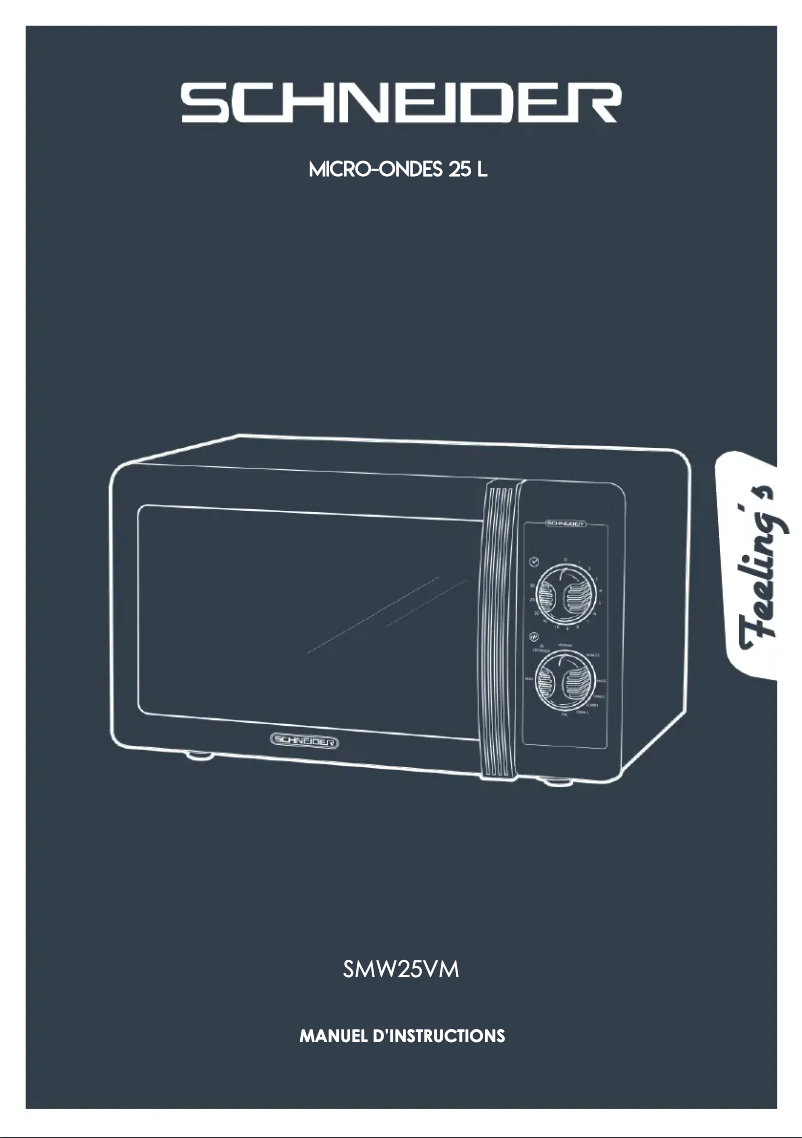 Imagen de la primera página del manual del dispositivo SMW25VMB
