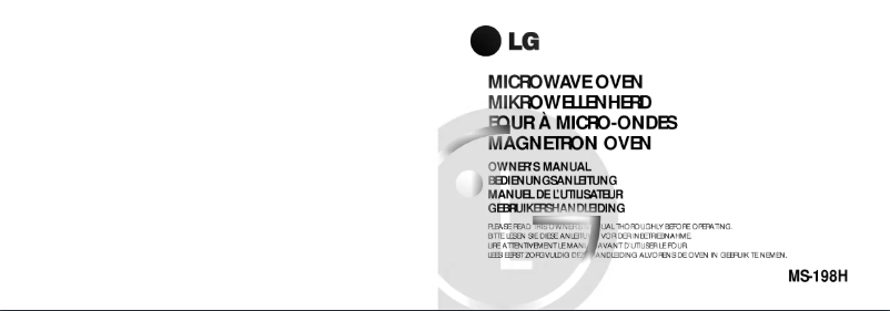 Página 1 del manual Manual de usuario LG MS-194H