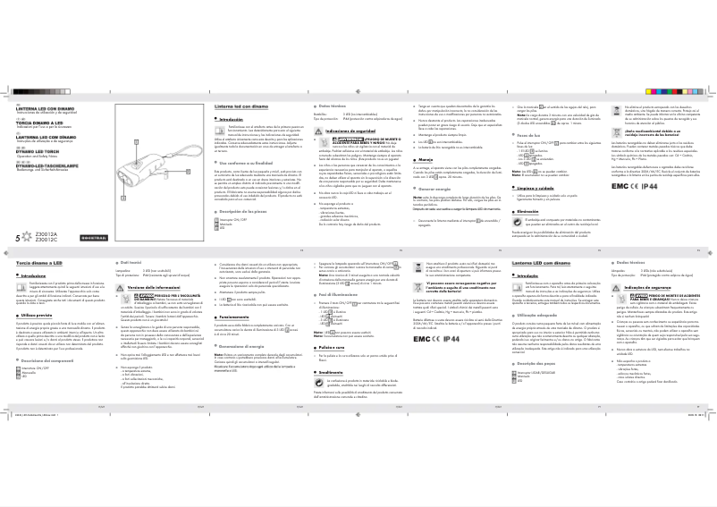 Página 1 del manual Manual de usuario Rocktrail Z30012B