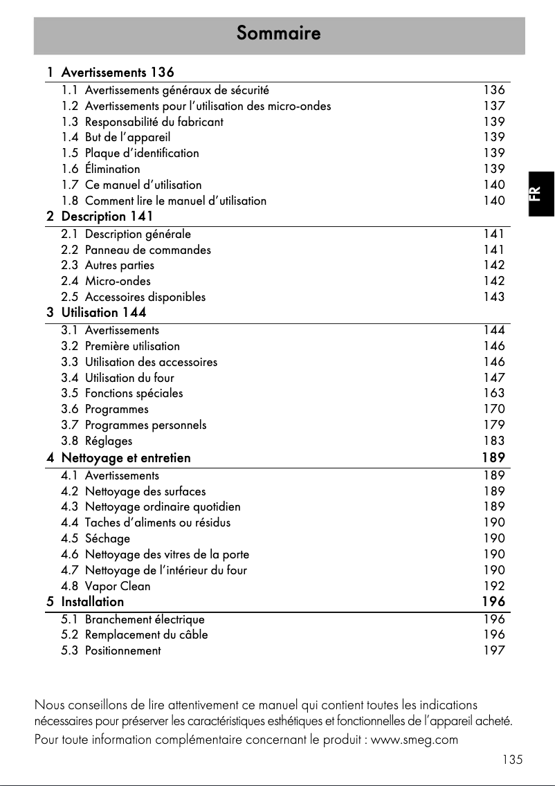 Imagen de la primera página del manual del dispositivo SF4604MCNX