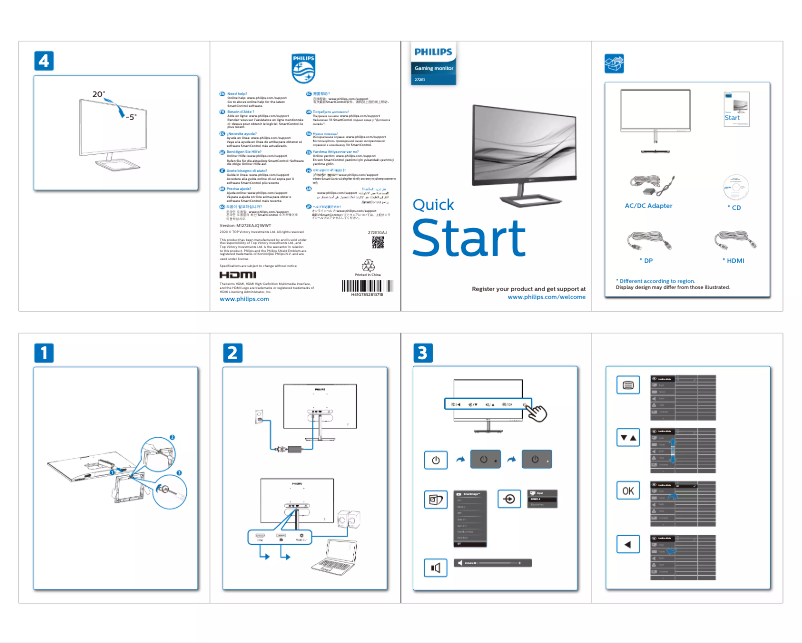 Imagen de la primera página del manual del dispositivo 272E1GAJ