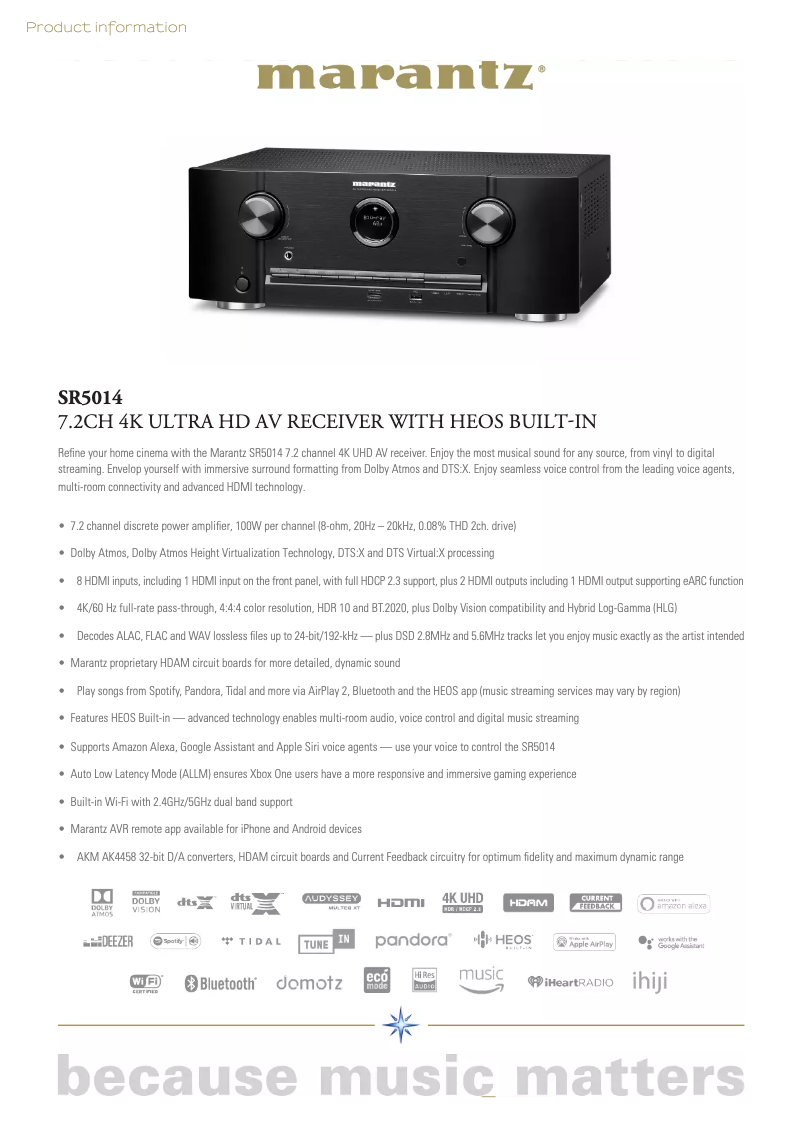 Imagen de la primera página del manual del dispositivo SR5014