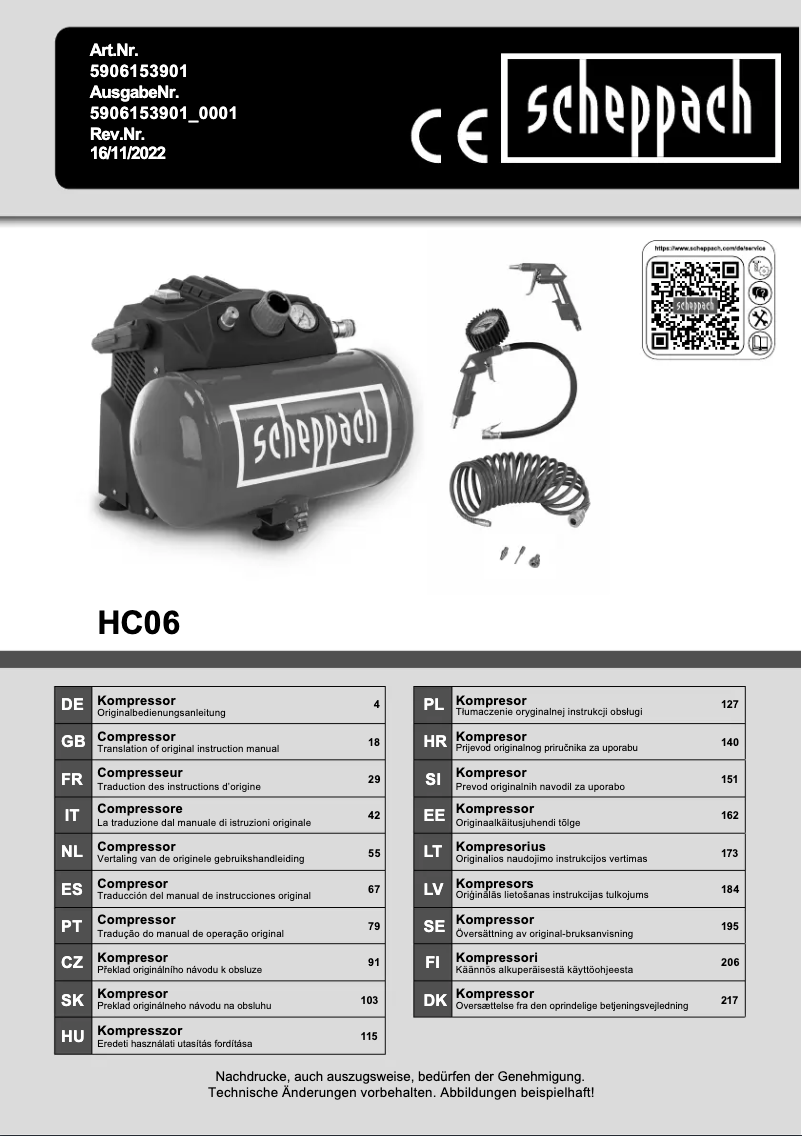 Imagen de la primera página del manual del dispositivo HC06