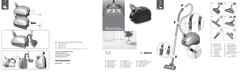 Imagen de la primera página del manual del dispositivo BGLS4PERF2