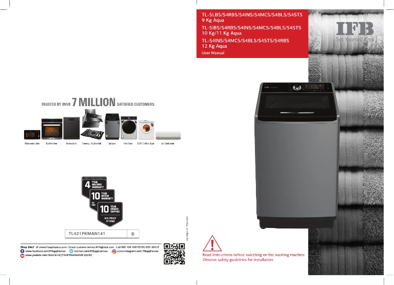 Imagen de la primera página del manual del dispositivo TL-S4RBS