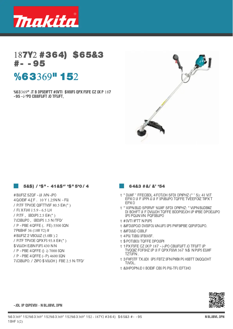 Imagen de la primera página del manual del dispositivo DUR369APT2