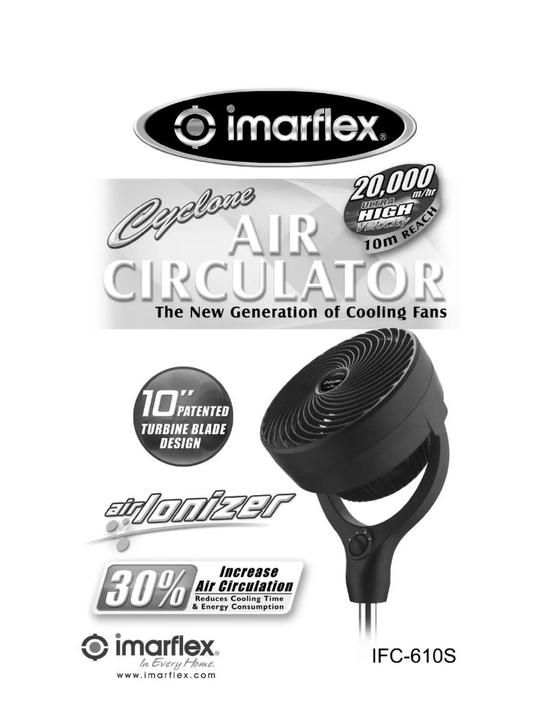 Página 1 del manual Manual de usuario Imarflex IFC-610S