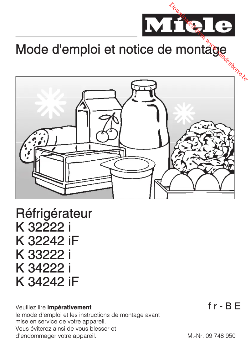 Imagen de la primera página del manual del dispositivo K 33222 I