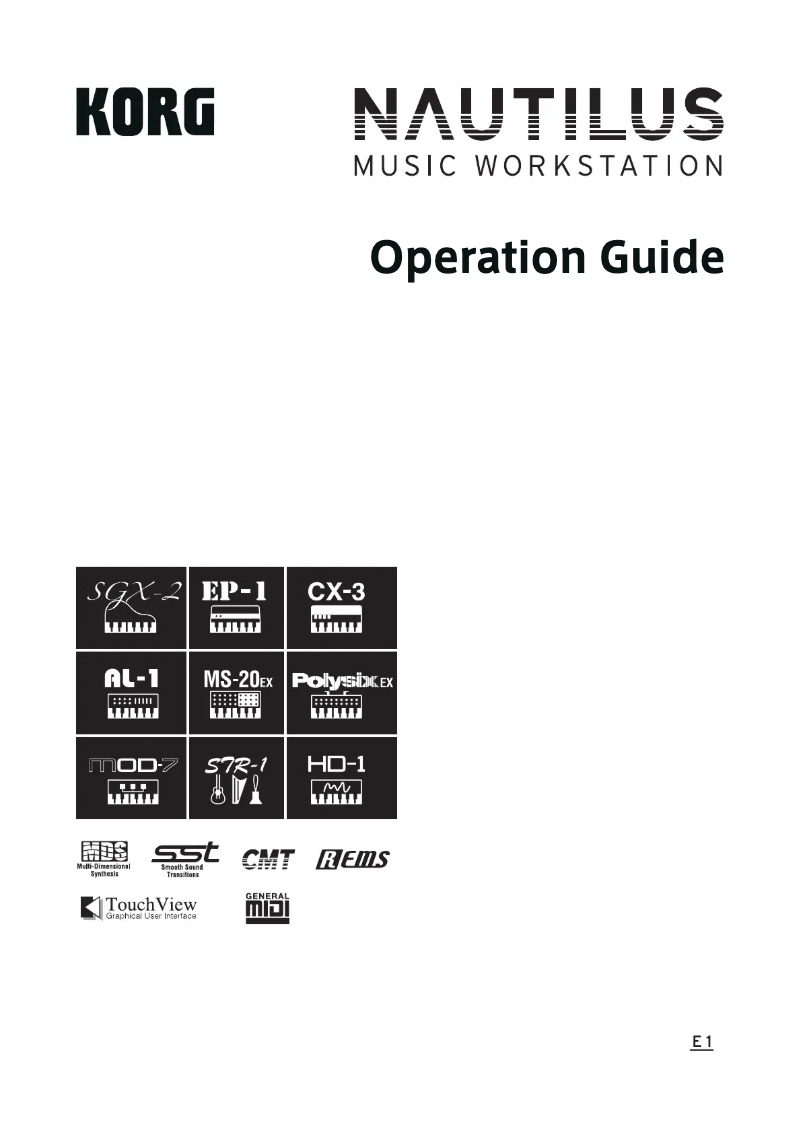 Imagen de la primera página del manual del dispositivo Nautilus 73