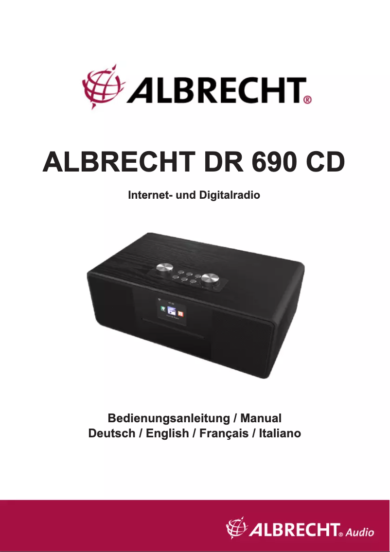 Imagen de la primera página del manual del dispositivo DR 690