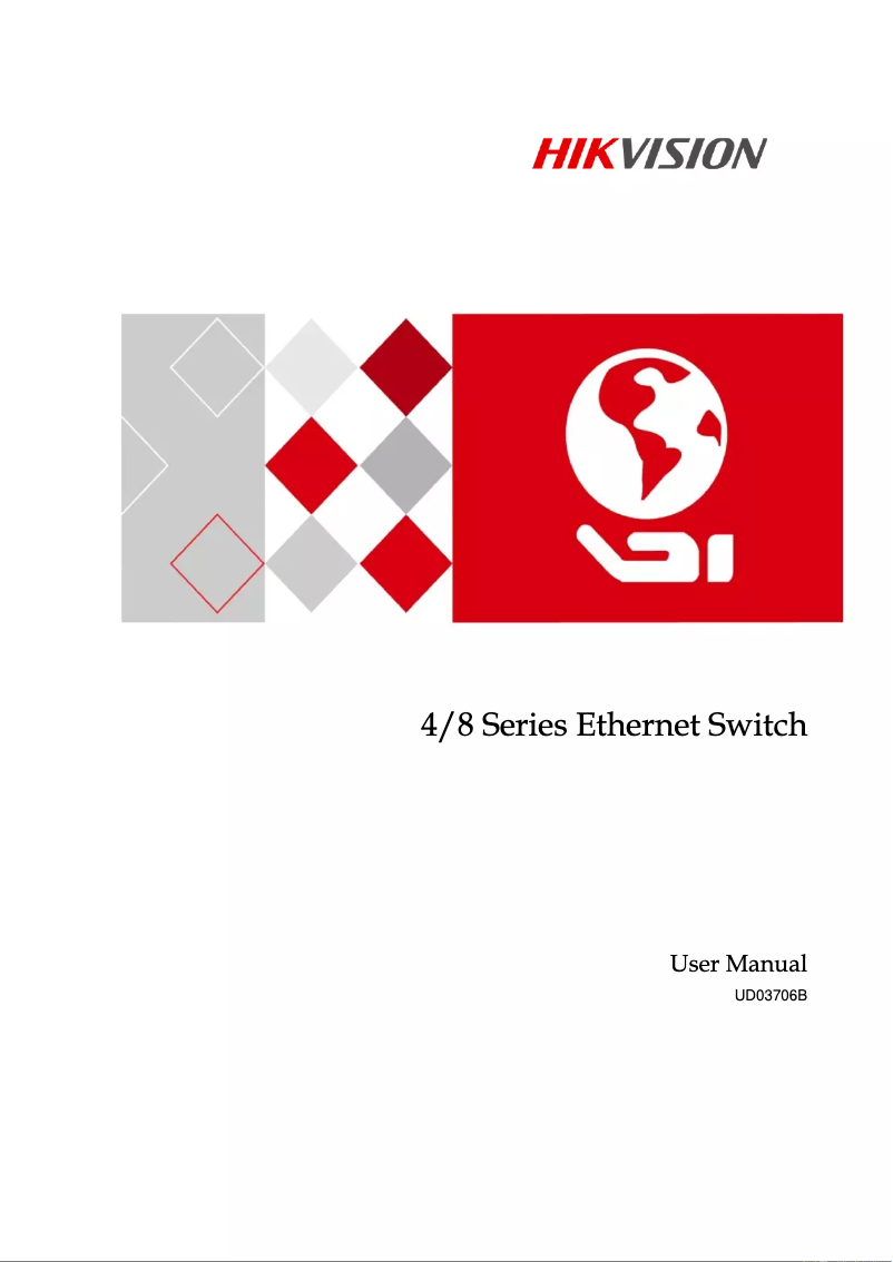 Imagen de la primera página del manual del dispositivo DS-3T0306P