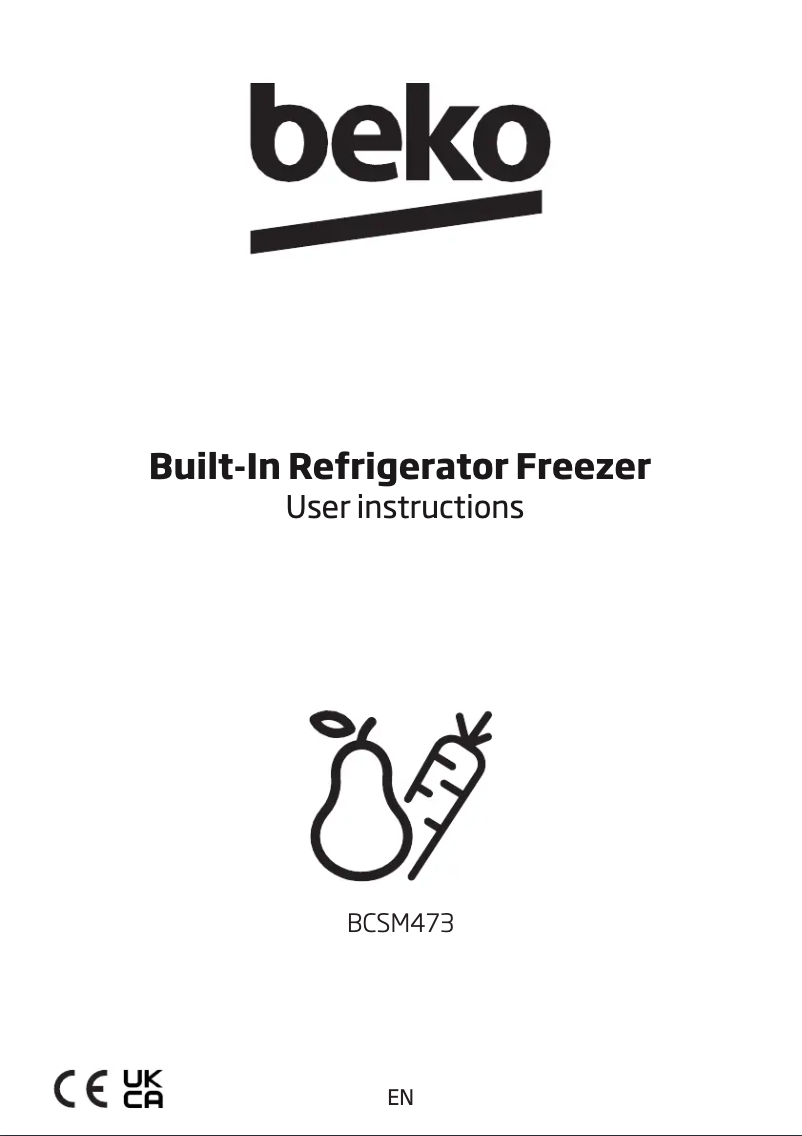 Imagen de la primera página del manual del dispositivo BCSM473