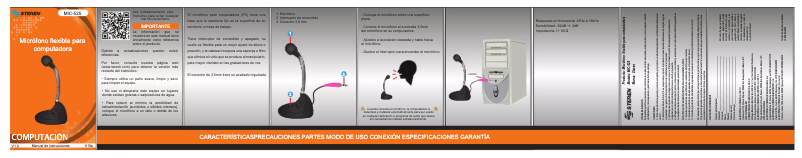 Imagen de la primera página del manual del dispositivo MIC-525