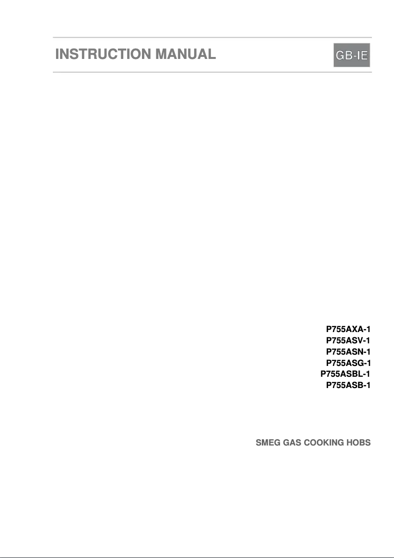 Imagen de la primera página del manual del dispositivo P755AXA-1