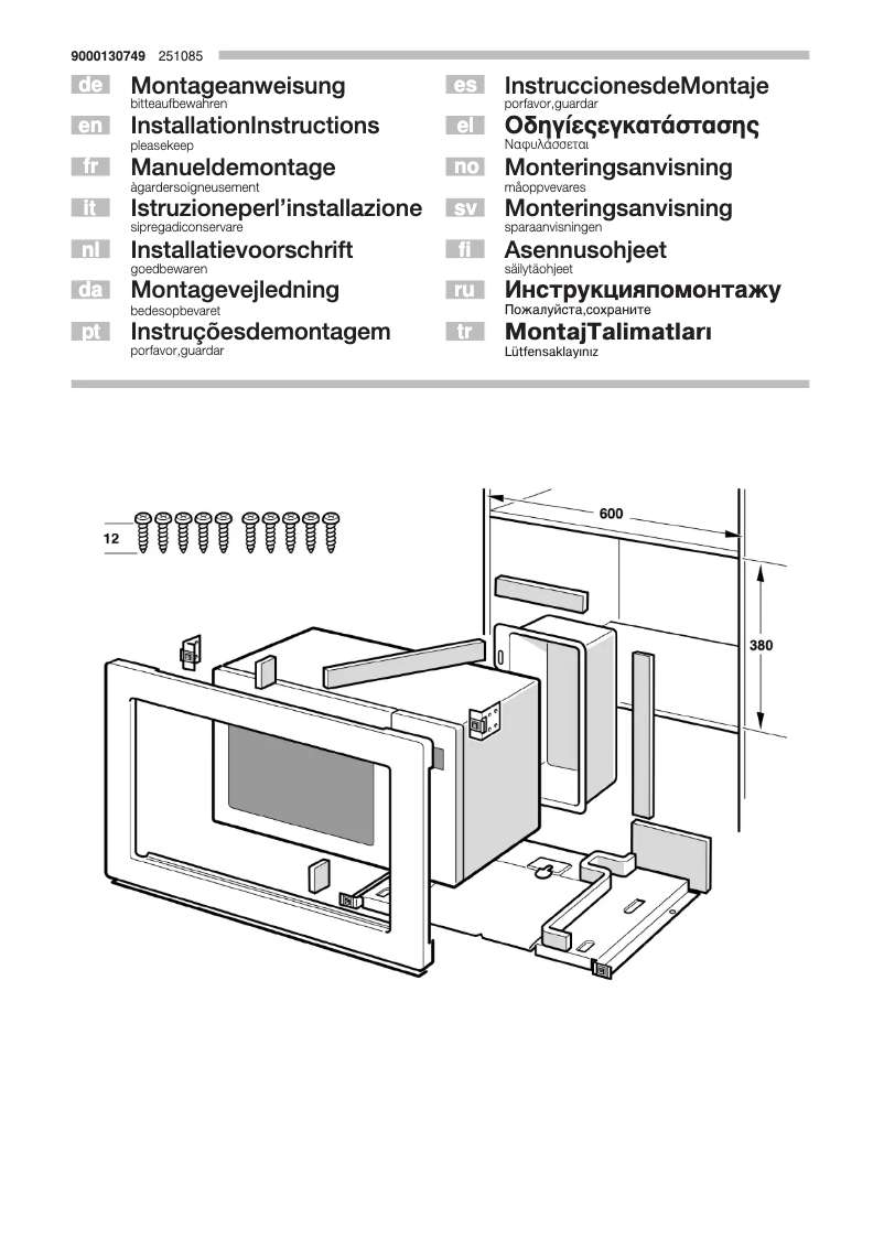 Página 1 del manual Manual de usuario Bosch HMT9356EU