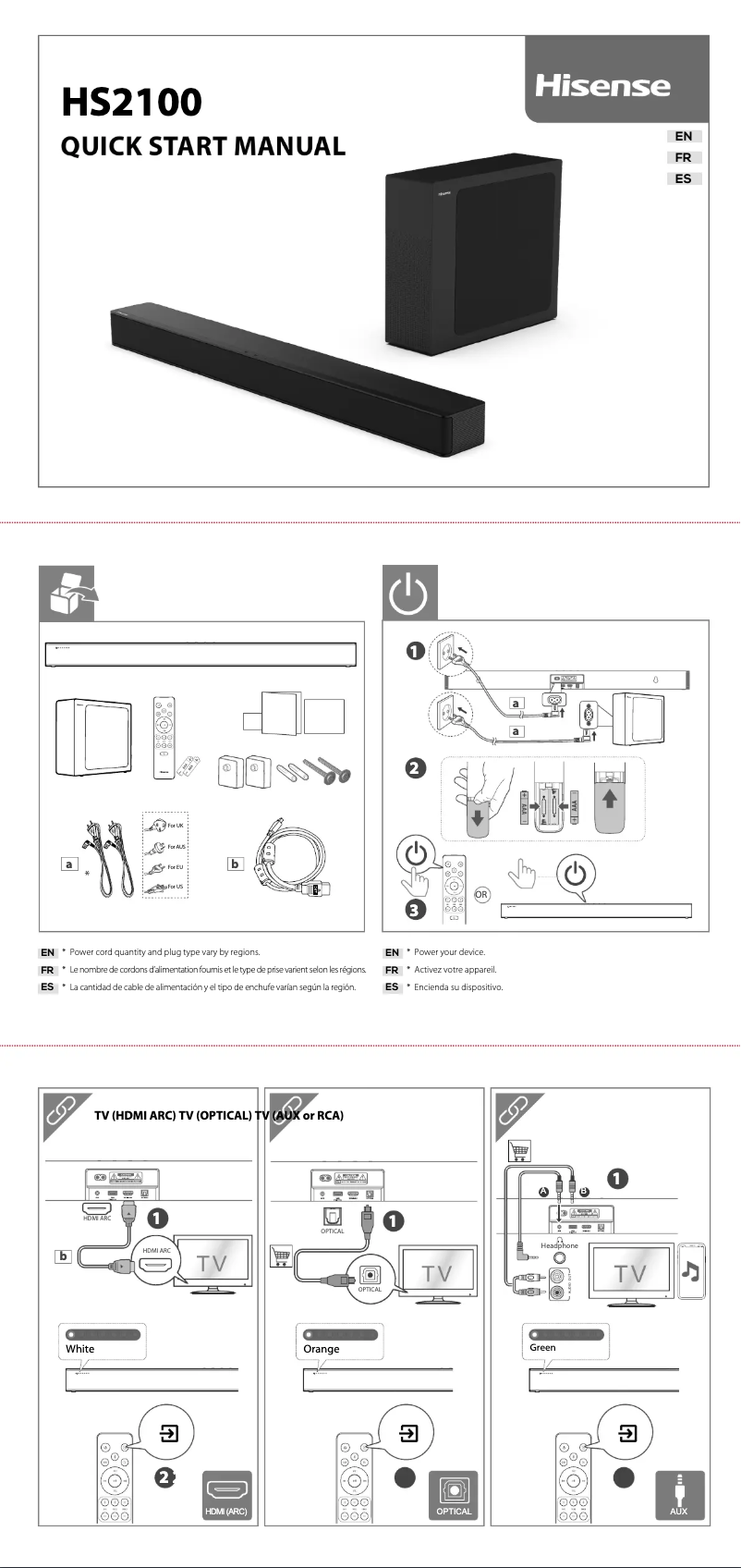 Imagen de la primera página del manual del dispositivo MH6TL4TB