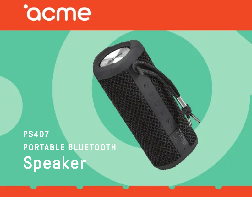 Imagen de la primera página del manual del dispositivo PS407