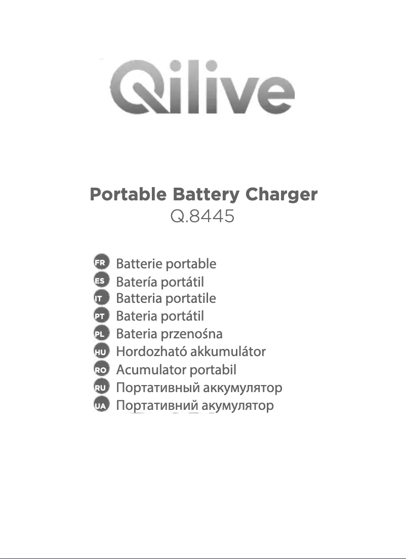 Página 1 del manual Manual de usuario Qilive Q.8445