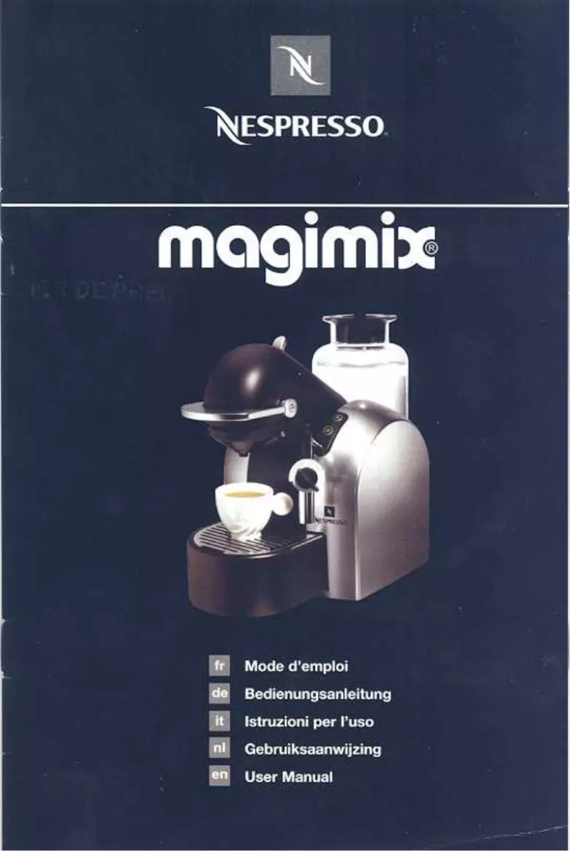 Página 1 del manual Manual de usuario Magimix M200a