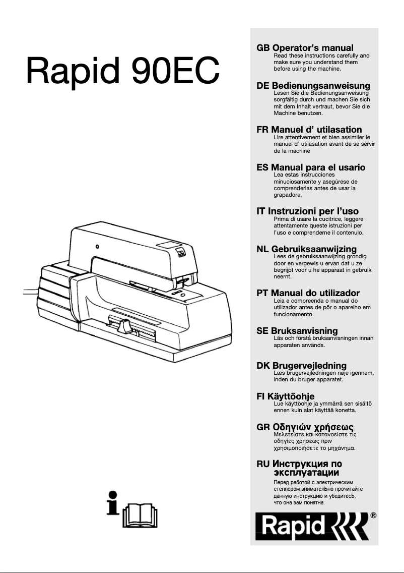 Imagen de la primera página del manual del dispositivo 90ec
