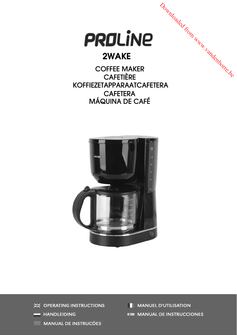 Imagen de la primera página del manual del dispositivo 2WAKE