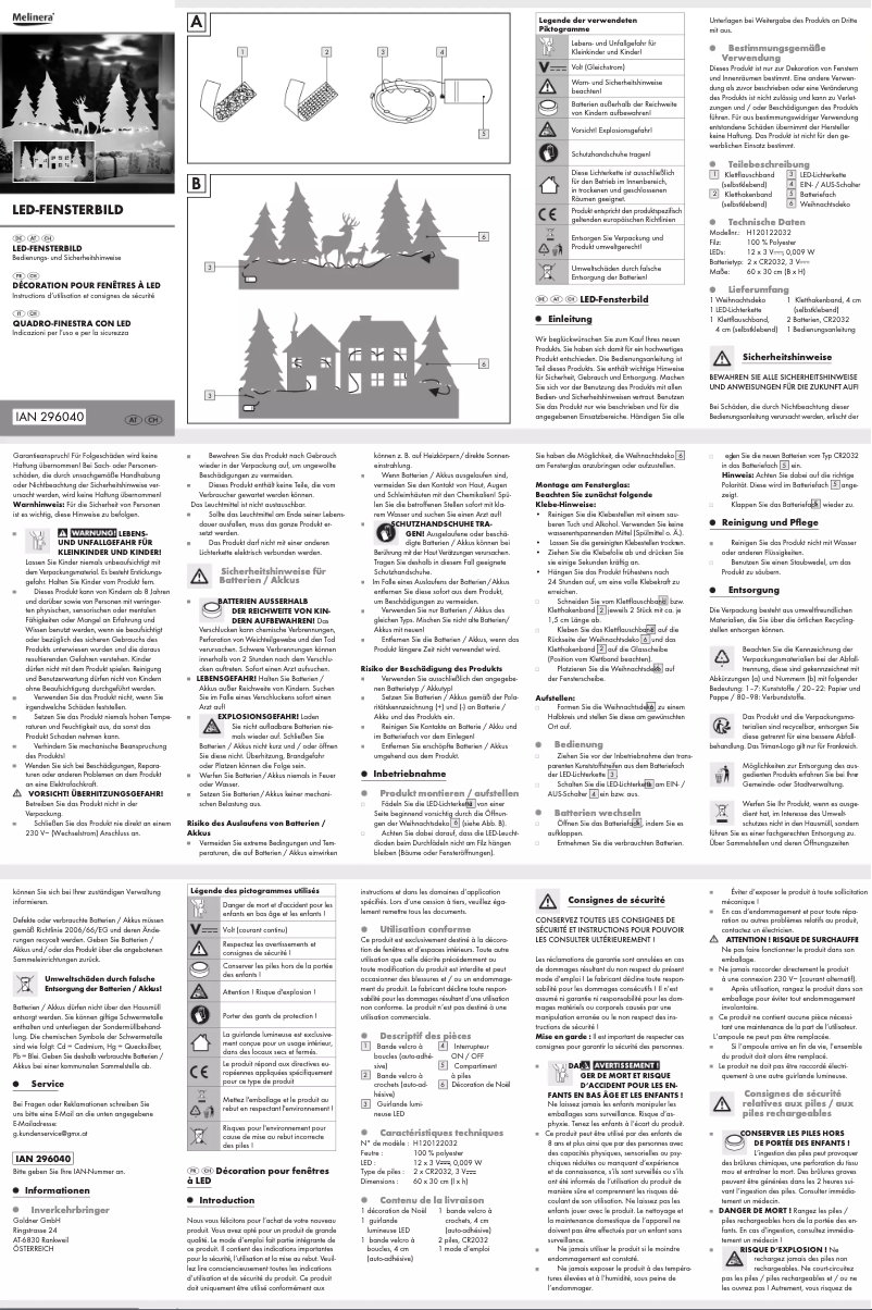 Imagen de la primera página del manual del dispositivo H120122032
