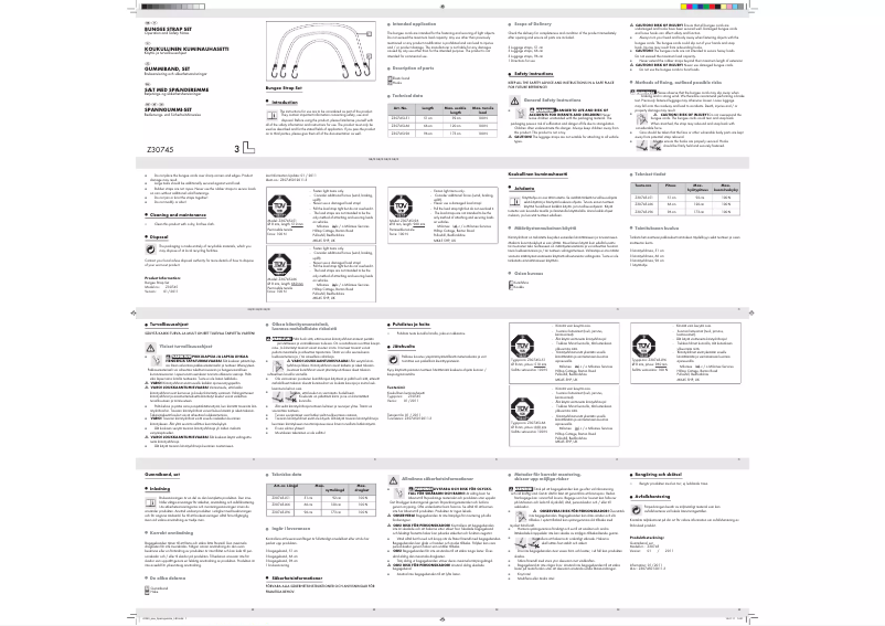 Imagen de la primera página del manual del dispositivo Z30745