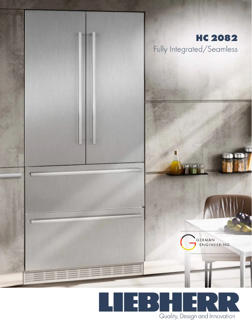 Página 1 del manual Ficha técnica Liebherr HC 2082