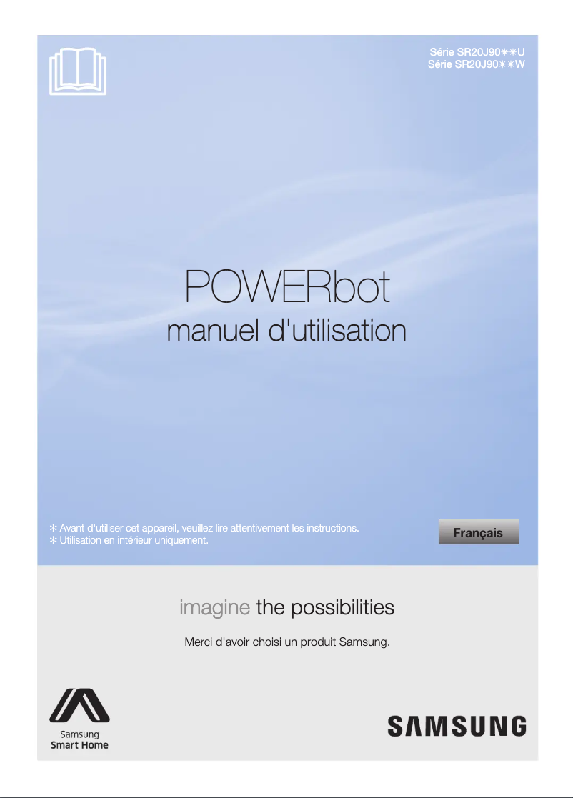 Página 1 del manual Manual de usuario Samsung SR20J9040W