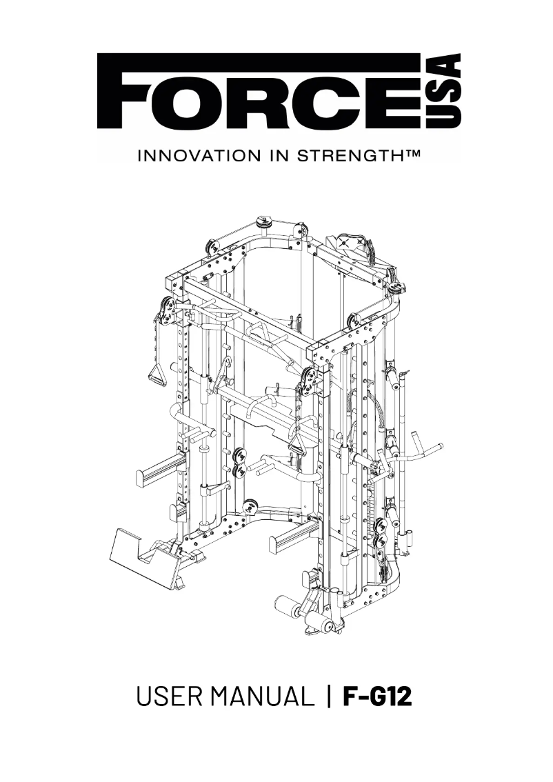 Imagen de la primera página del manual del dispositivo F-G12