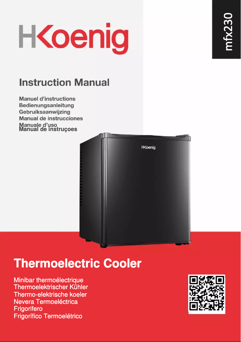 Página 1 del manual Manual de usuario H.Koenig MFX230