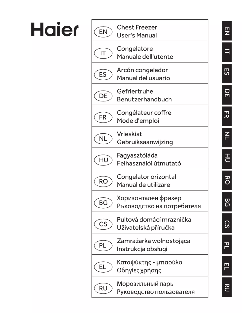 Imagen de la primera página del manual del dispositivo HCE259R