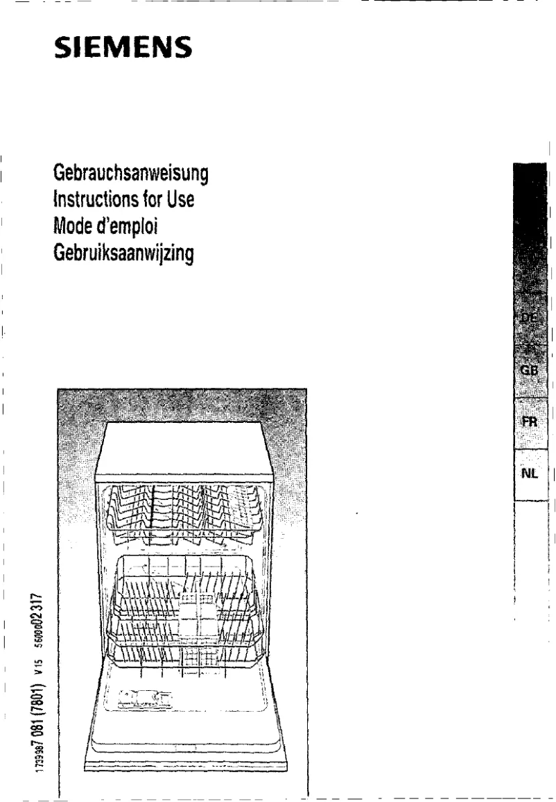 Página nº 1 - Manual de usuario Siemens SE65530