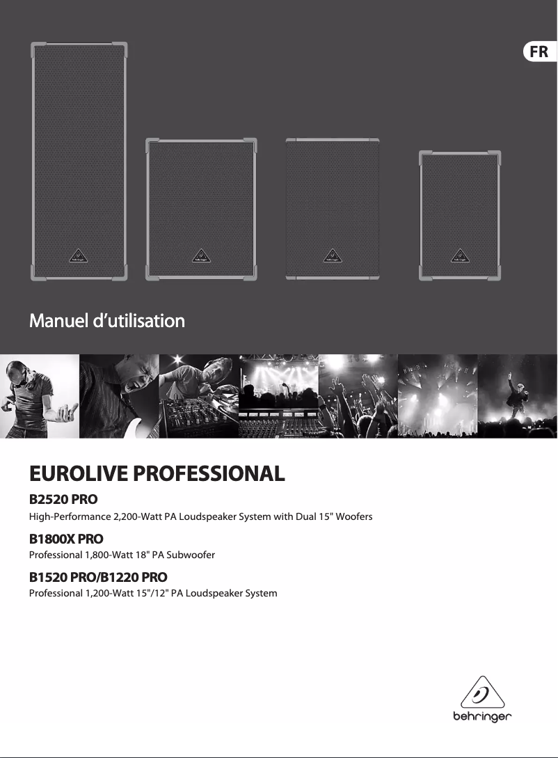 Imagen de la primera página del manual del dispositivo B2520 PRO