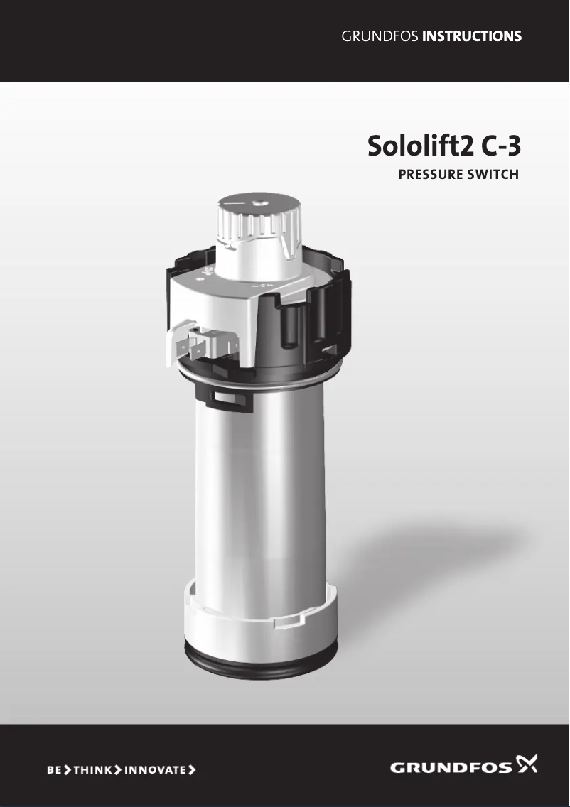 Página nº 1 - Manual de usuario Grundfos Sololift2 D-2