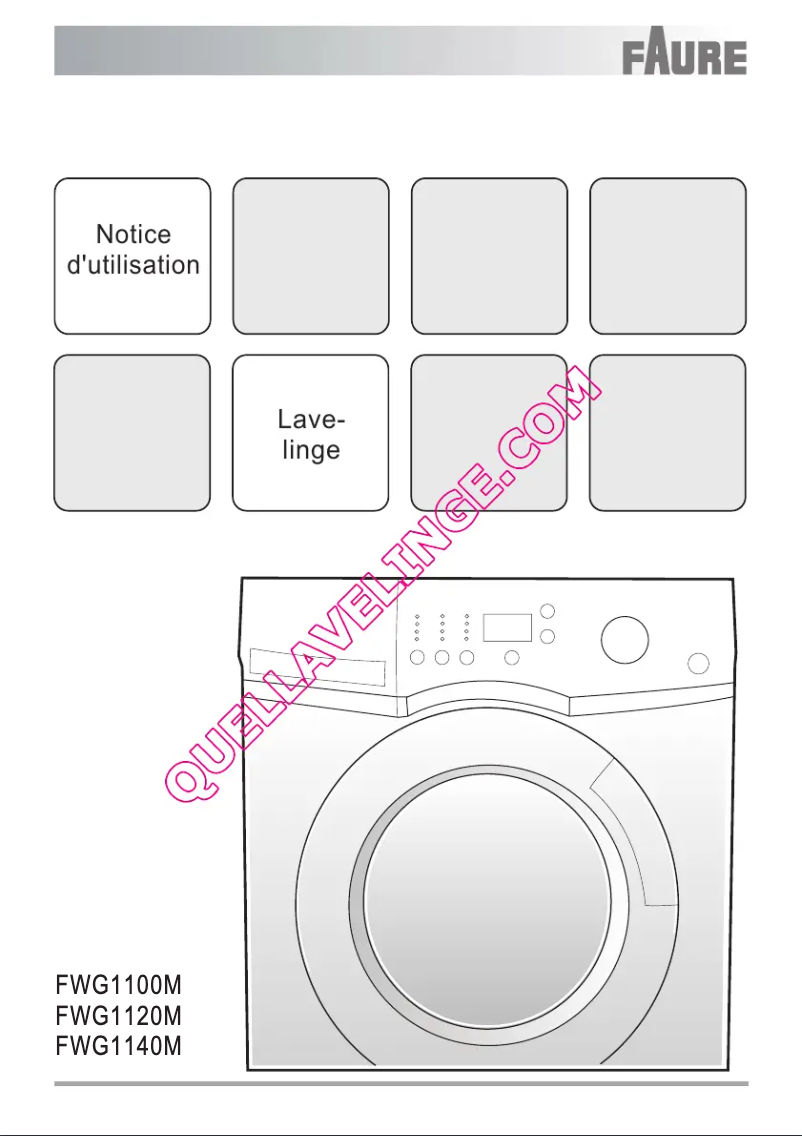 Imagen de la primera página del manual del dispositivo FWG1120M