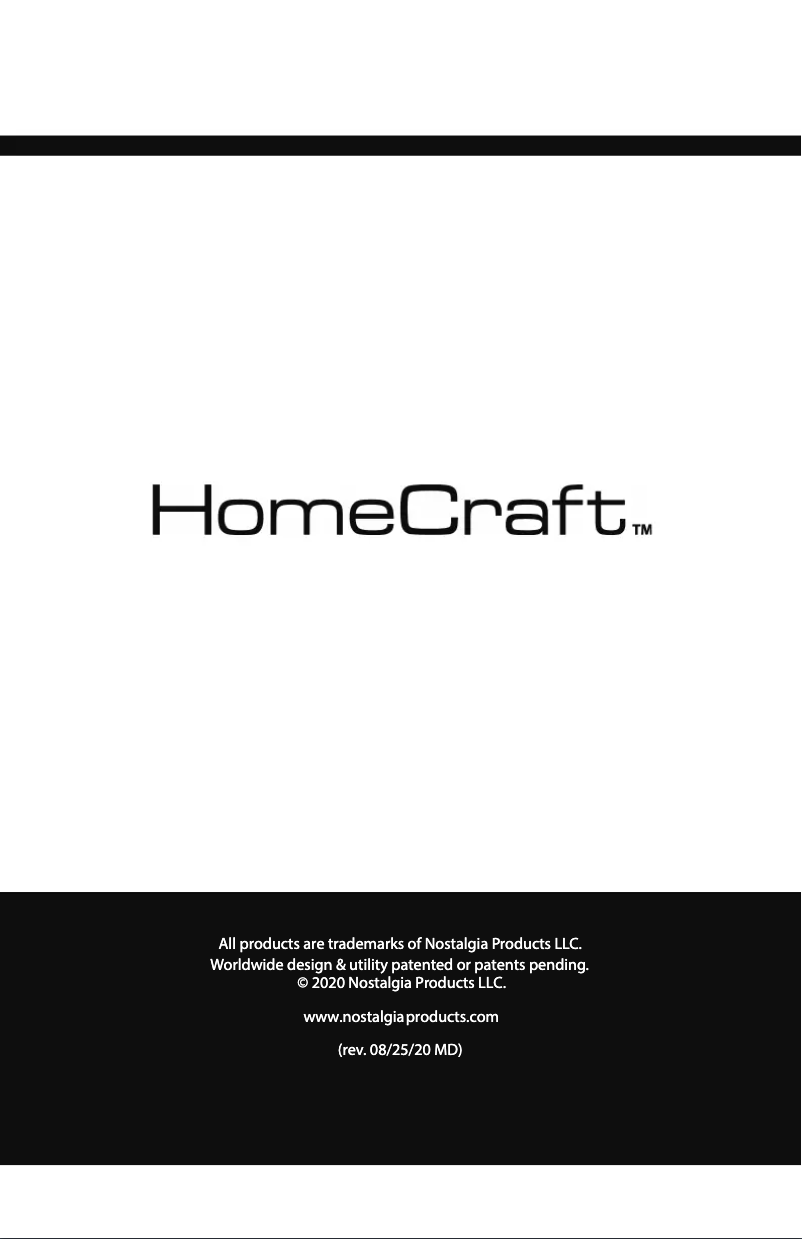 Página 1 del manual Manual de usuario HomeCraft HCHREF30SS